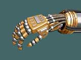 3D animation video of robot hand